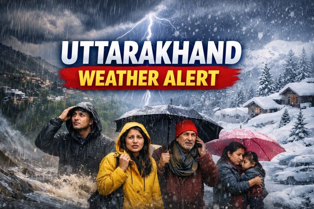 Extremely Severe Alert In Uttrakahnd 7 District