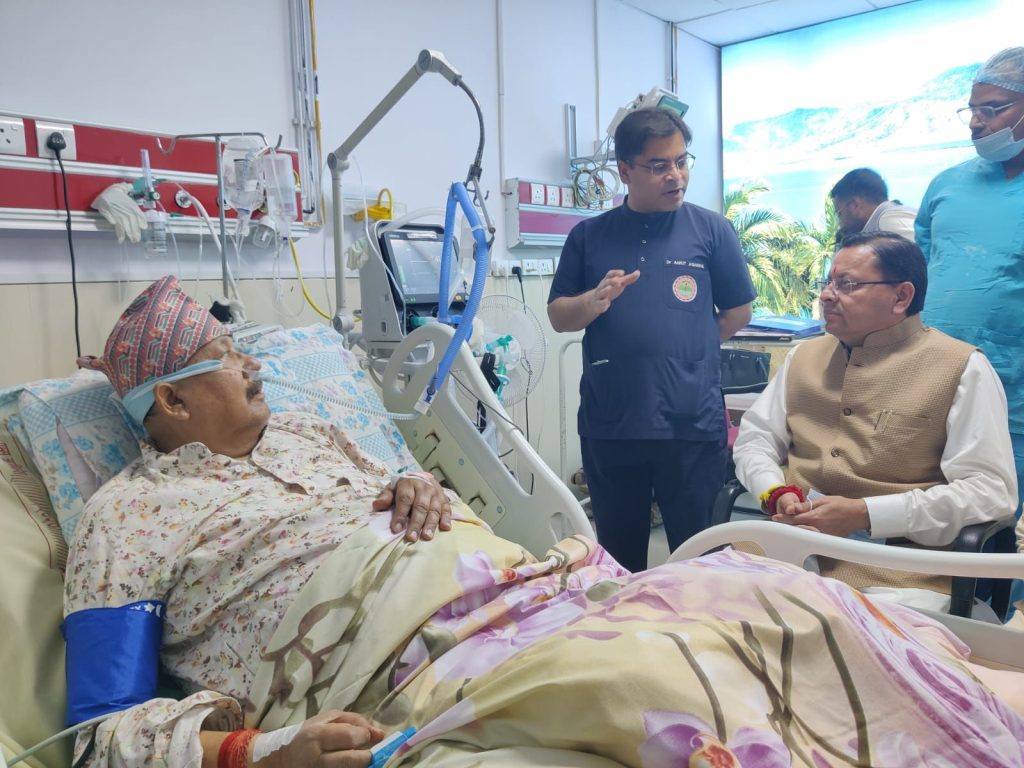 Satpal Maharaj admitted in AIIMS Rishikesh hospital health update Uttarakhand
